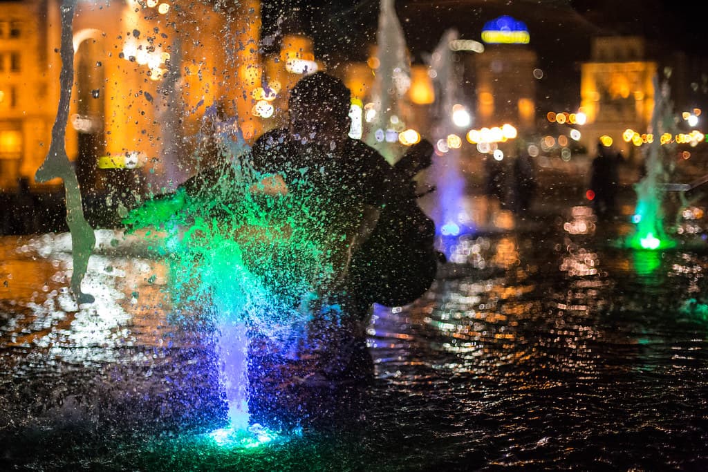 Water Splash Portrait Kiew