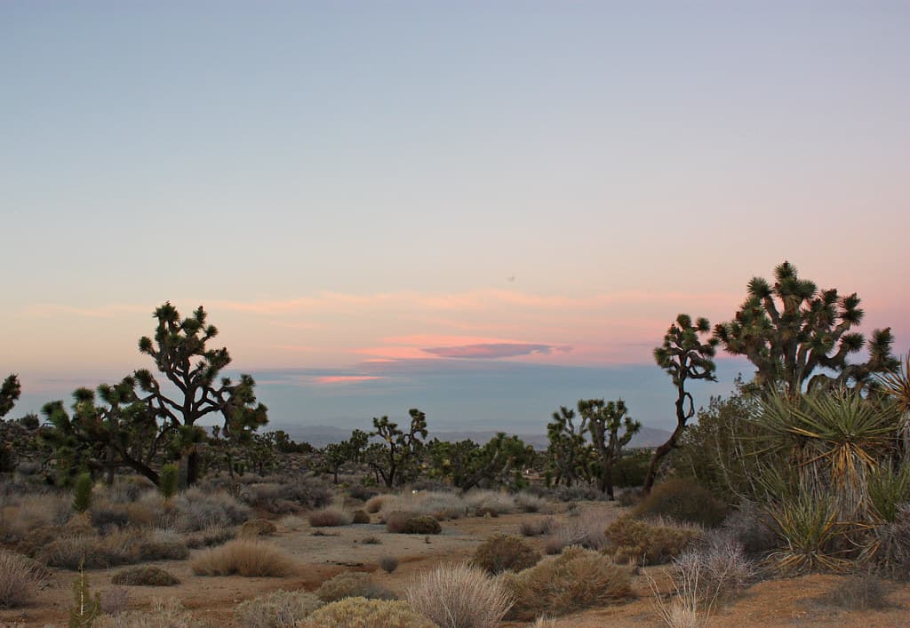 Black Rock Canyon sunset