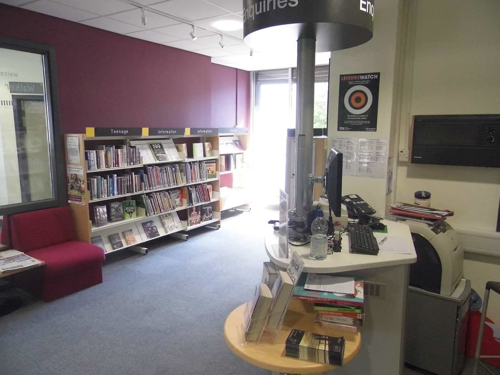 Walker Library interior