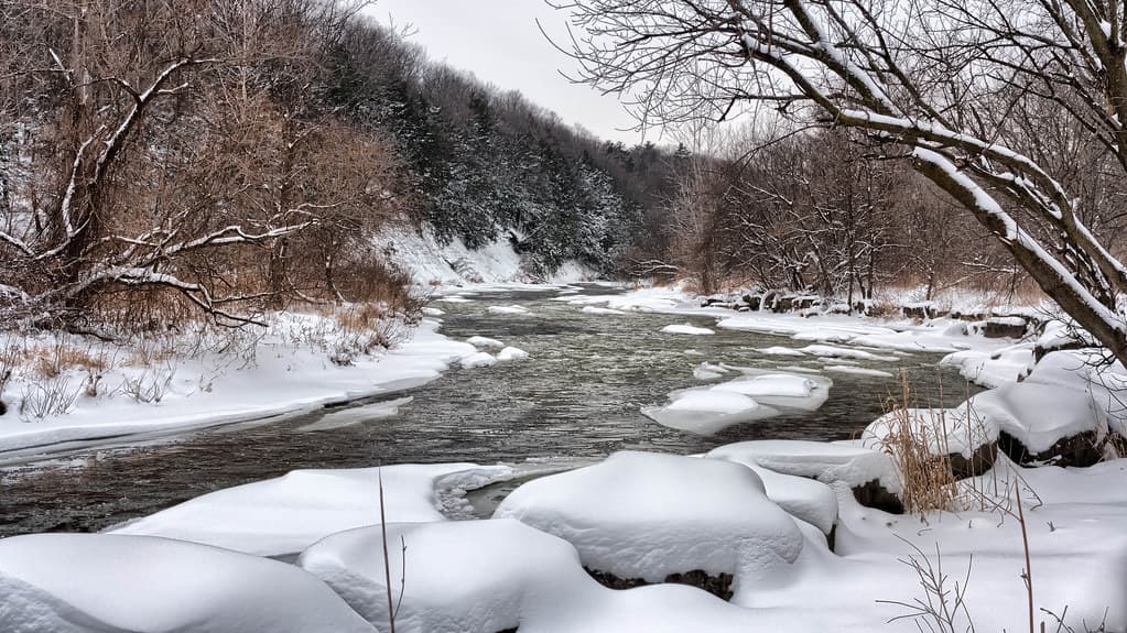 The Credit River, Mississauga
