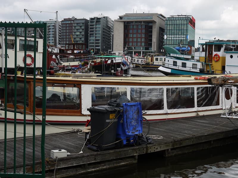 Amsterdam, architecture, boats