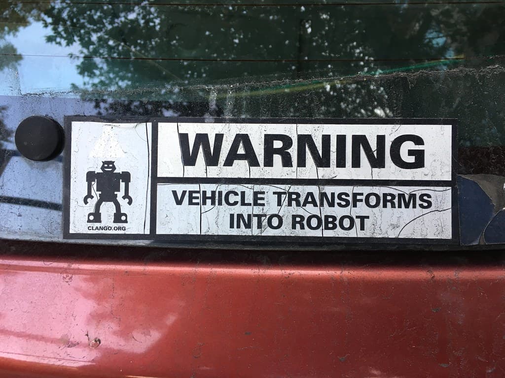 Robot Warning
