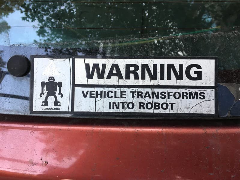 Robot Warning