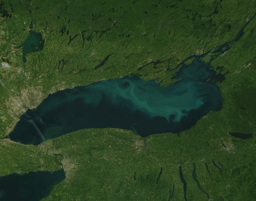MODIS satellite image - Lake Ontario