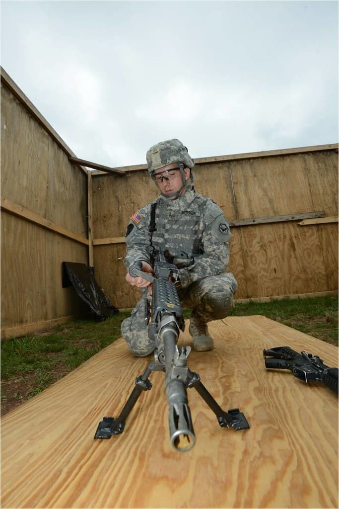 Machine gun check