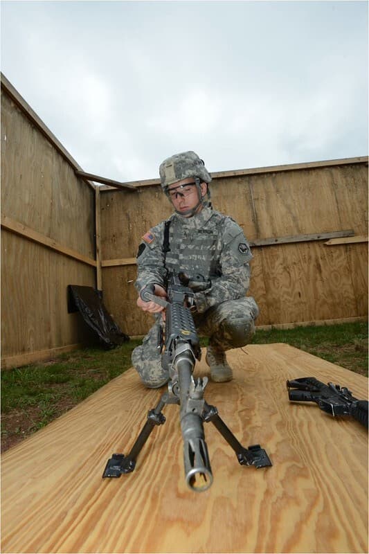 Machine gun check