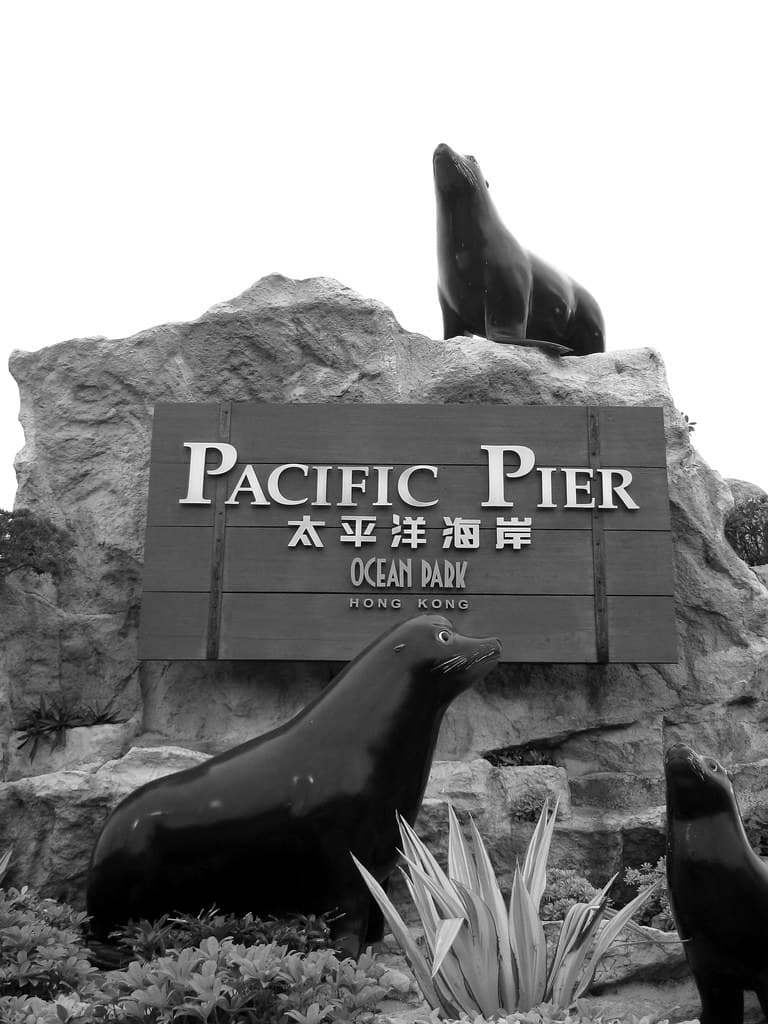 Sign: Ocean Park