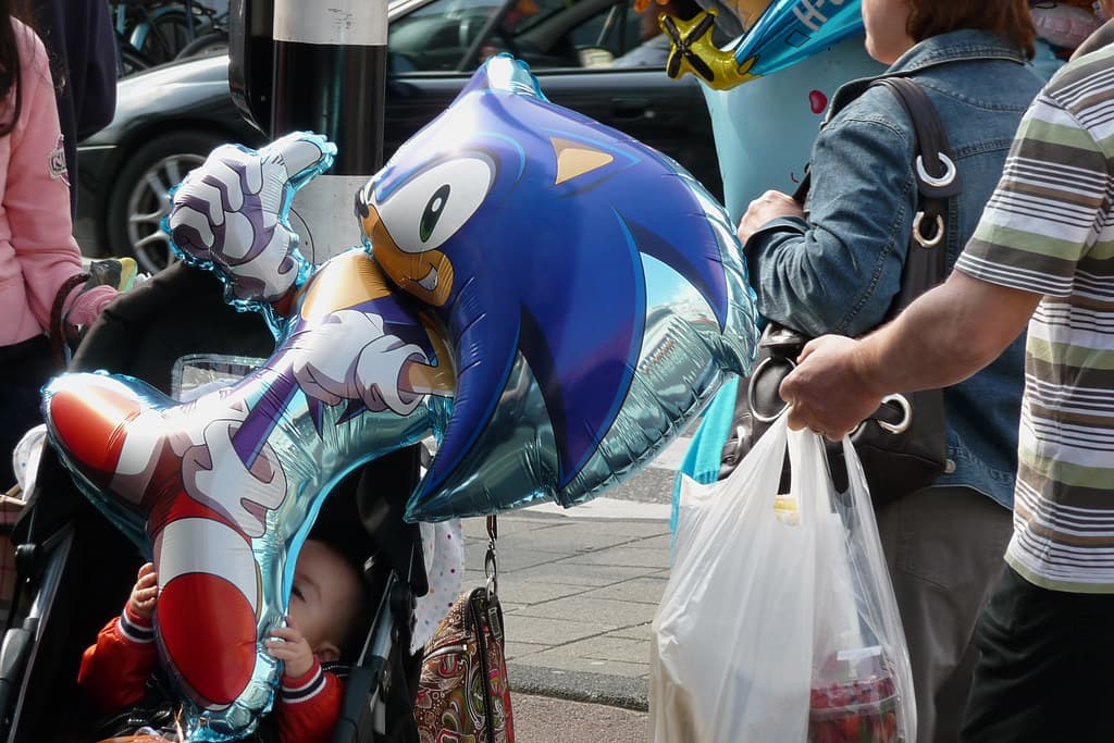 Amsterdam, balloons, child