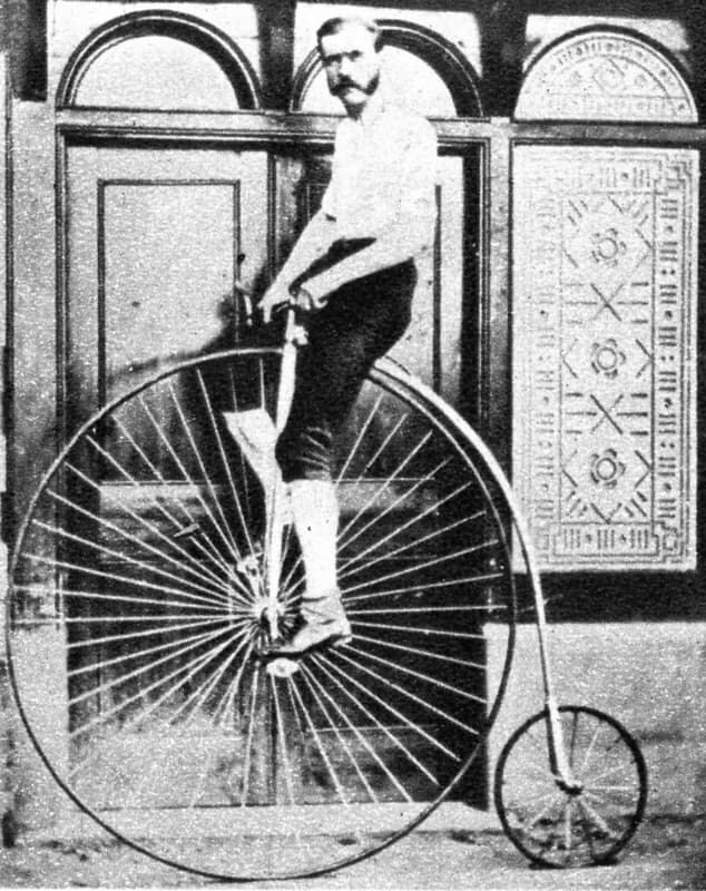 Penny-farthing bicycle