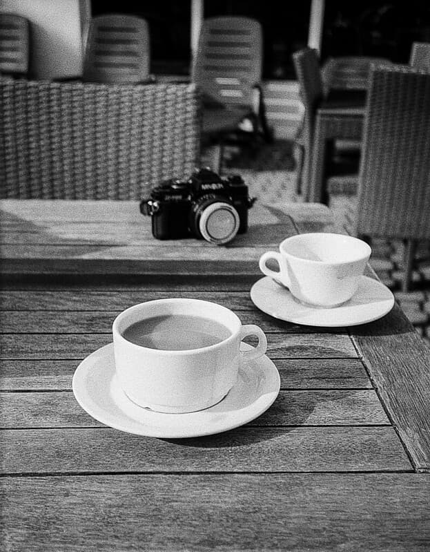 Coffee and tea and film