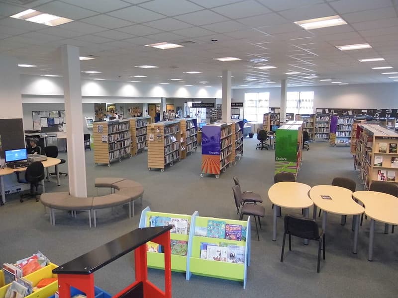 West End Library interior