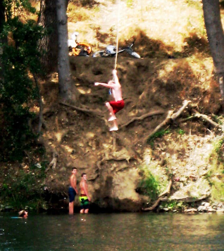 Rope Swing, American River Parkway