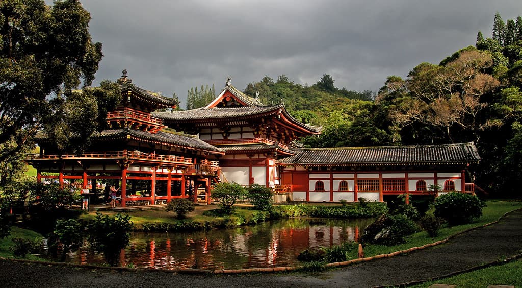 Byodo-In Temple. Hawaii.