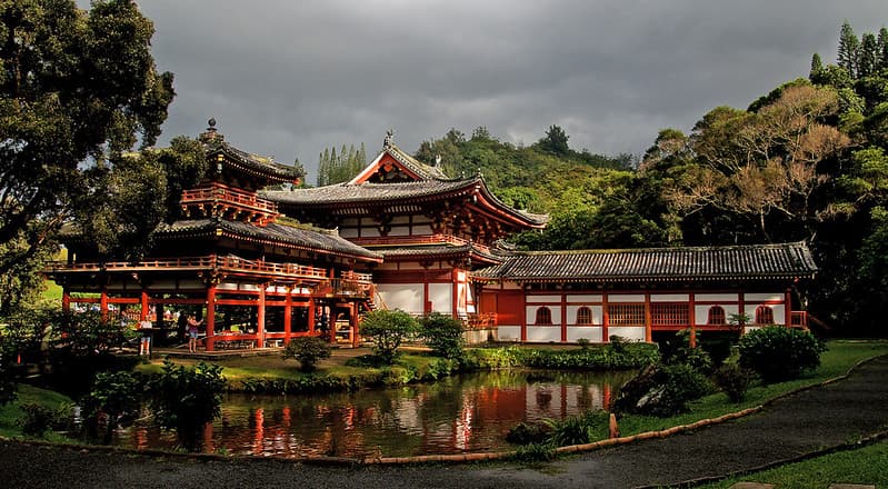 Byodo-In Temple. Hawaii.