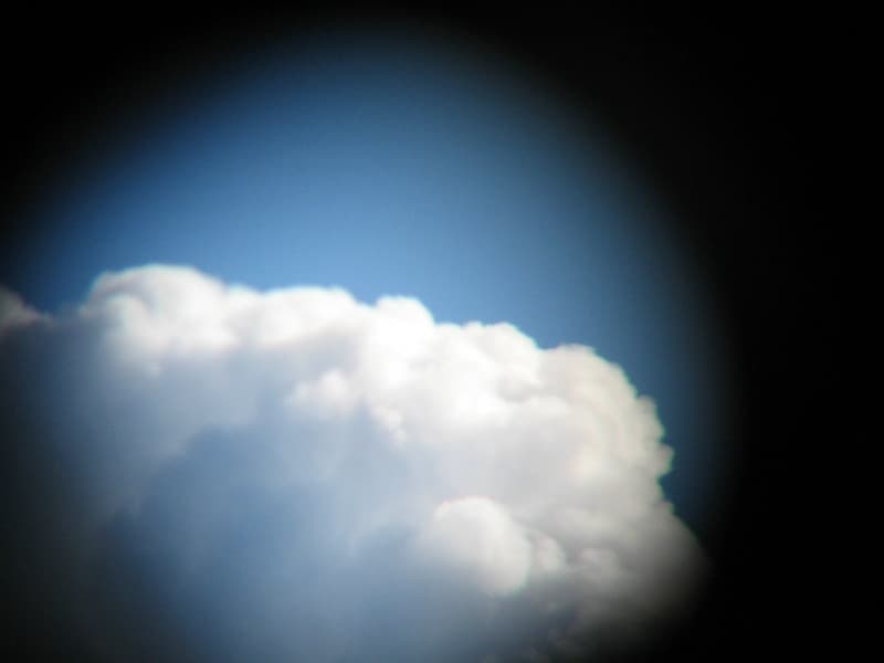 Close to a cloud