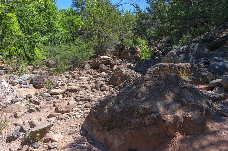 Waterfall Trail on Fossil Creek