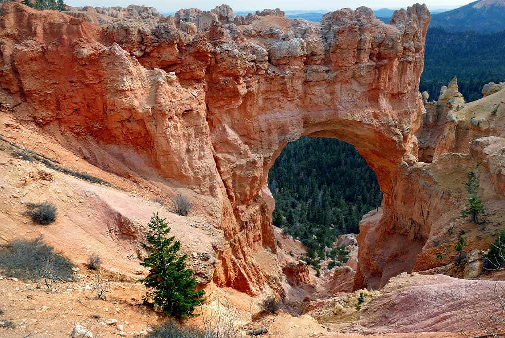 Natural Bridge. Bryce Canyon Utah.