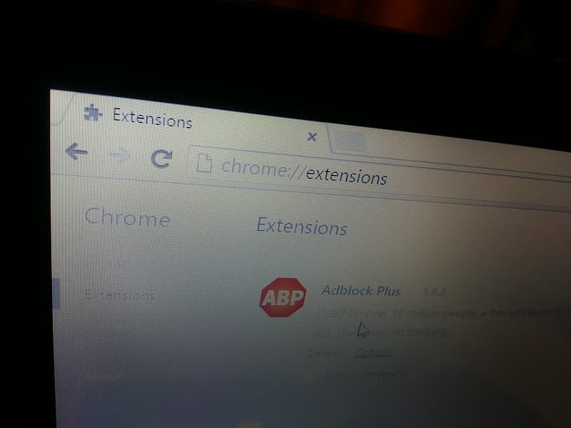 Chrome on my Toshiba laptop