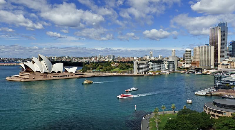 Sydney and its Harbour.
