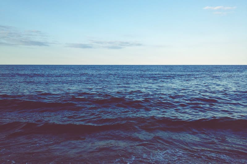 Blue Ocean Waves