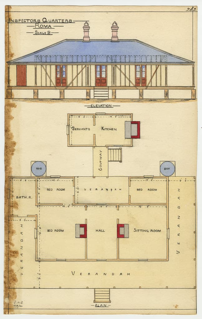 Architecture, archive, drawing