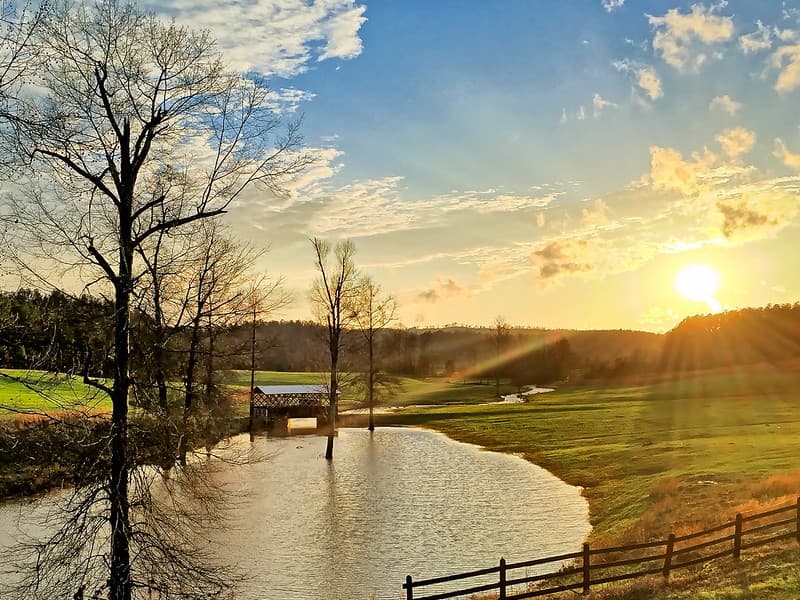 Mathis Creek Farms & Covered Bridge - iPhone 6