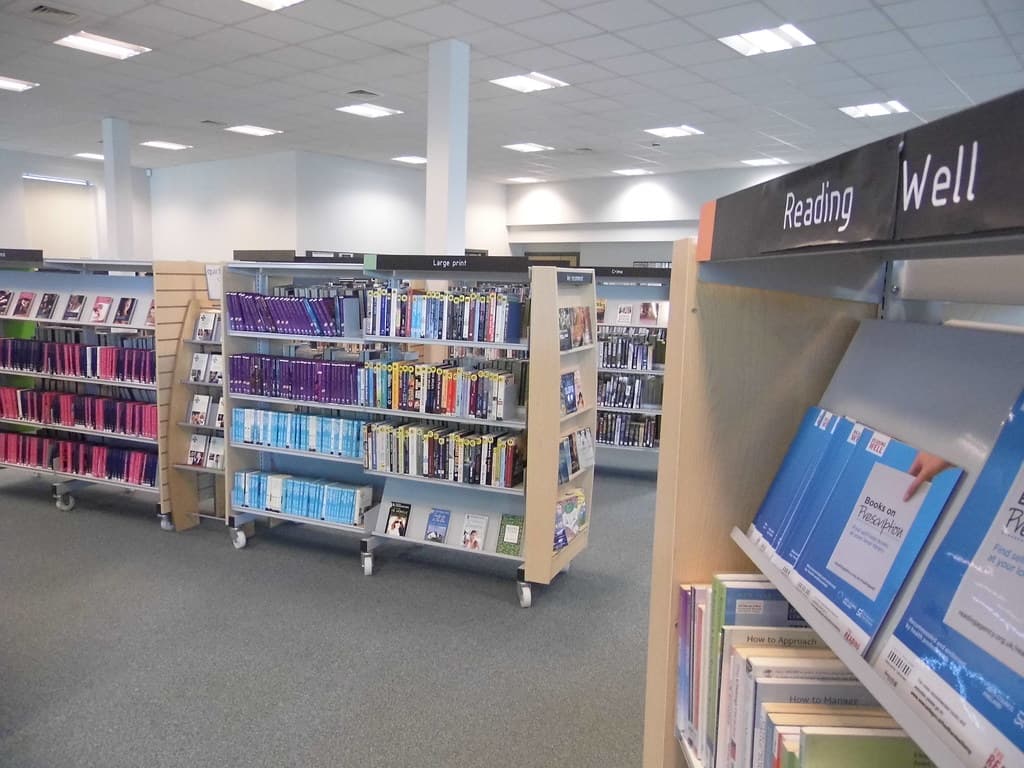 West End Library interior
