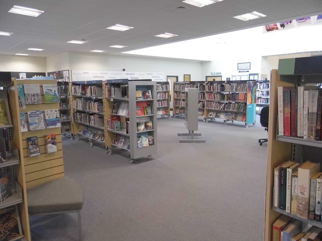 Gosforth Library interior