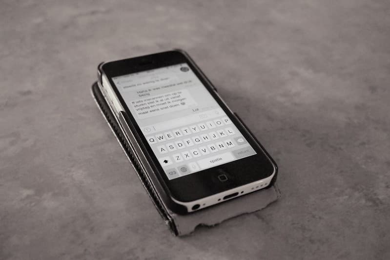 Messaging on smartphone