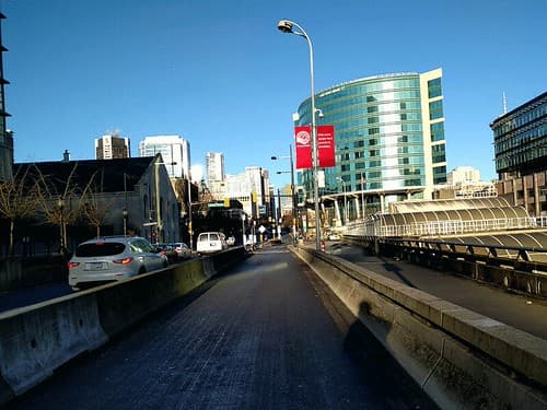 The city did a great job salting the bicycle path #thanks #animatedgif