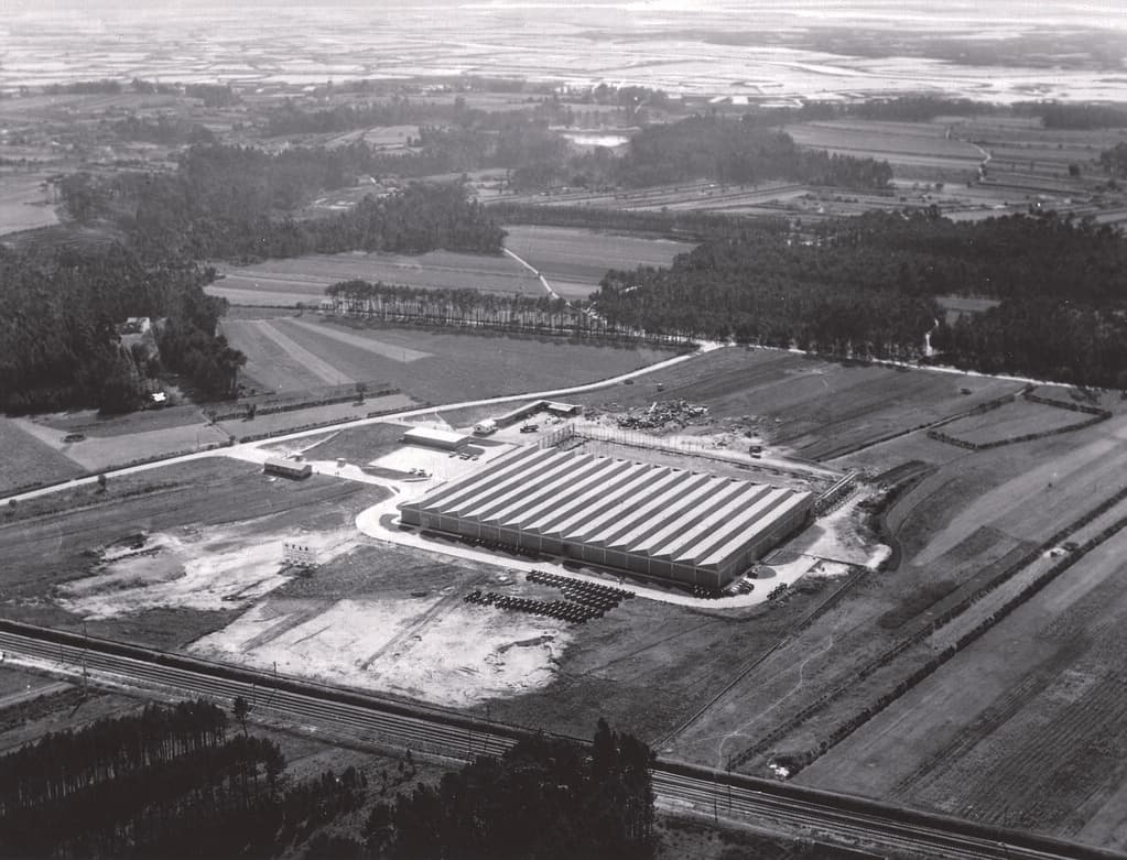 Valmet factory in Portugal at 60s