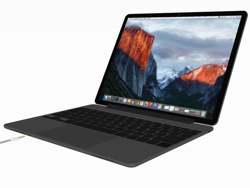 Apple laptop 12.2 mm