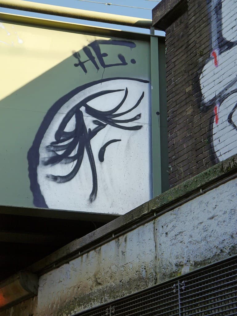 Czaarpeterstraat, face, graffiti