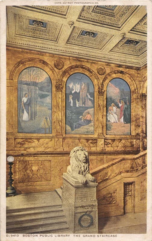 D 9413 BOSTON PUBLIC LIBRARY THE GRAND STAIRCASE