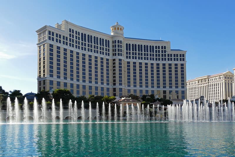 Fountains Of Bellagio.Las Vegas.