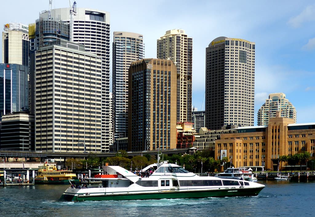 'River Cat' Circular Quay. Sydney.