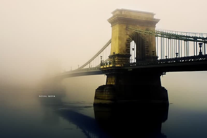 Szechenyi bridge, Budapest