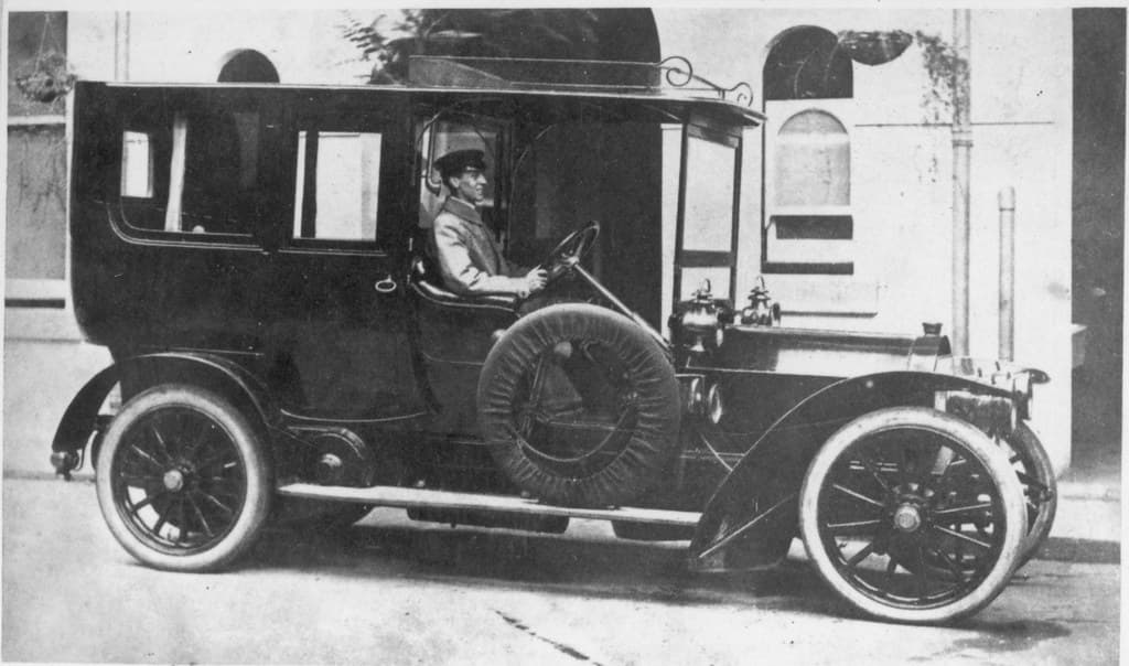 Queensland Government car - 1908 Mercedes