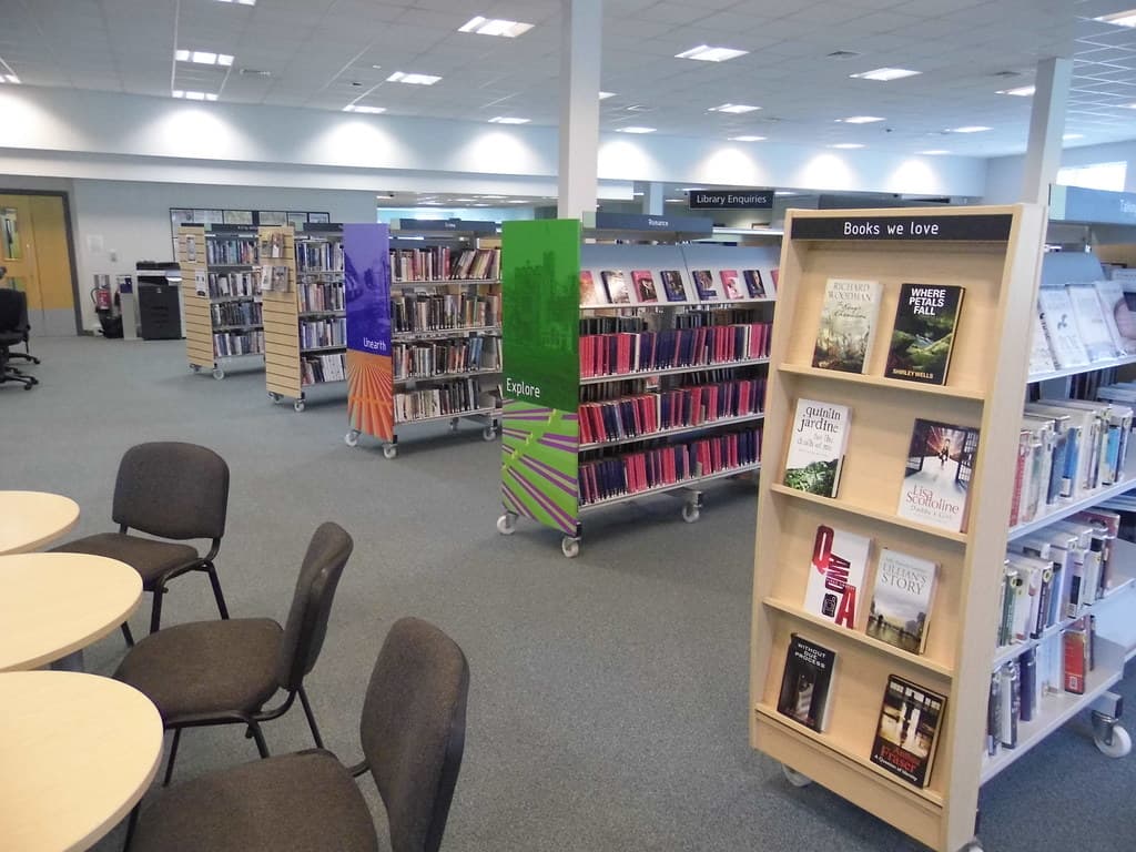 West End Library interior