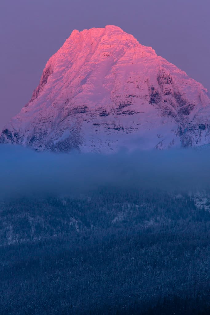 Edwards Mountain Sunset