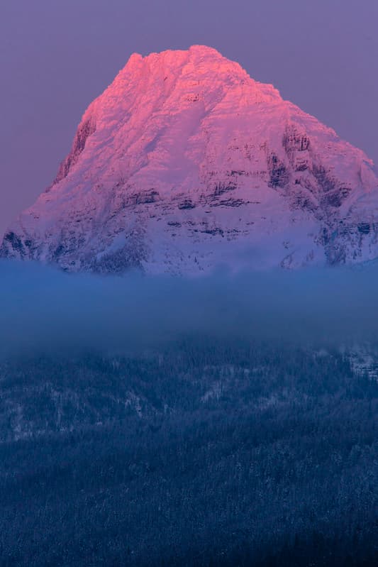 Edwards Mountain Sunset