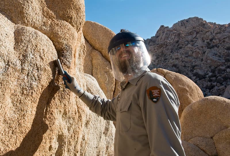 Graffiti Removal Day with Volunteers