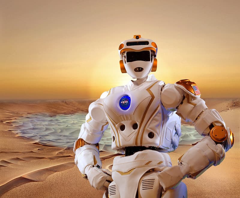 NASA R5 Valkyrie humanoid robot