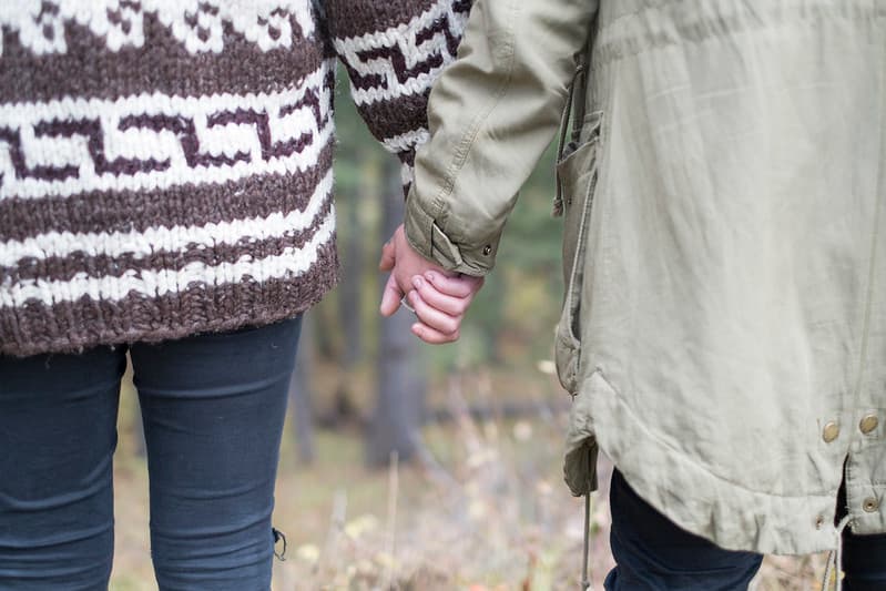 Couple Holding Hands