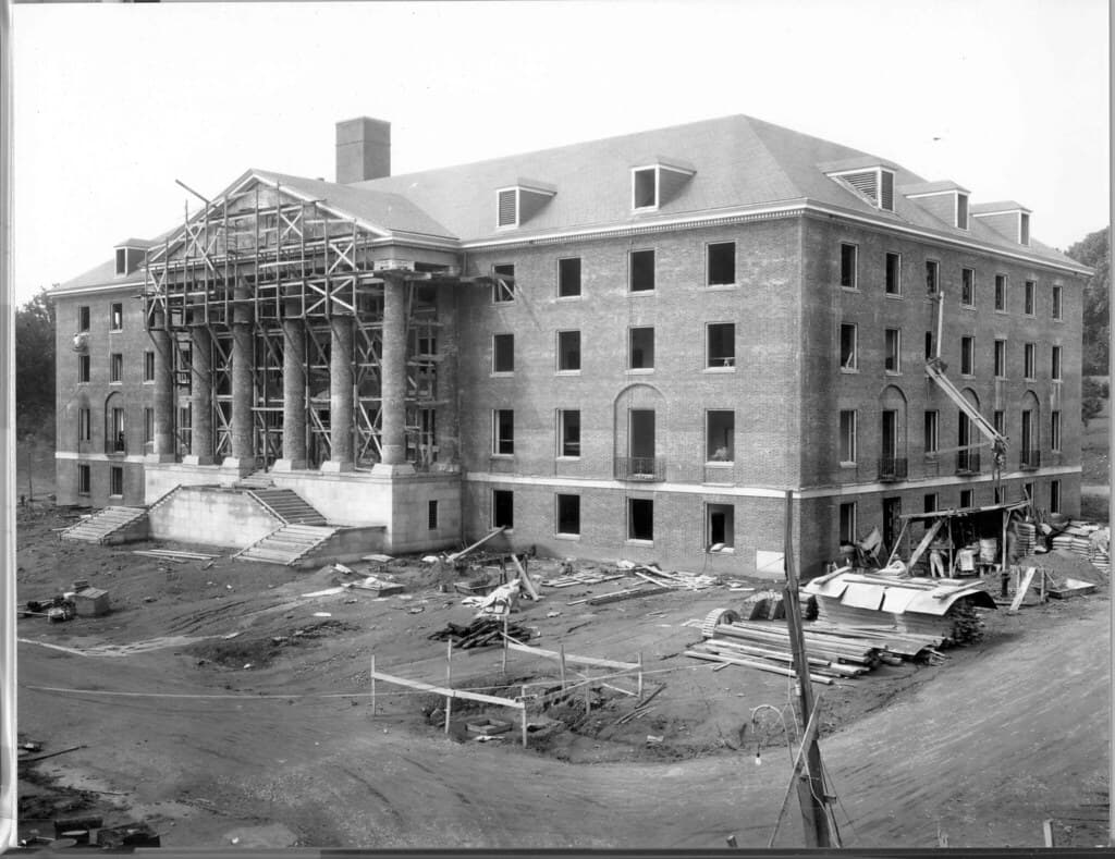 NIH Building One under construction, 1938