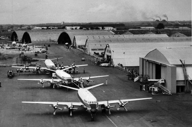 Brisbane Airport, Eagle Farm, c 1960