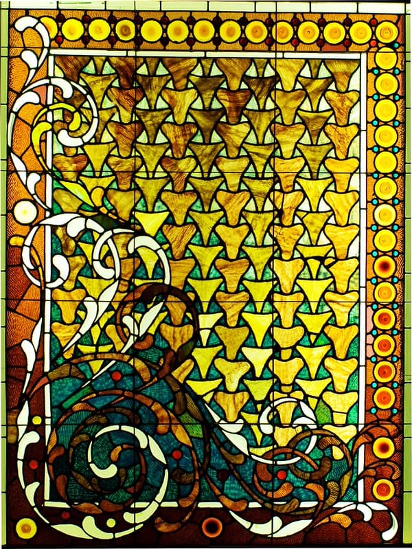 Stained glass window