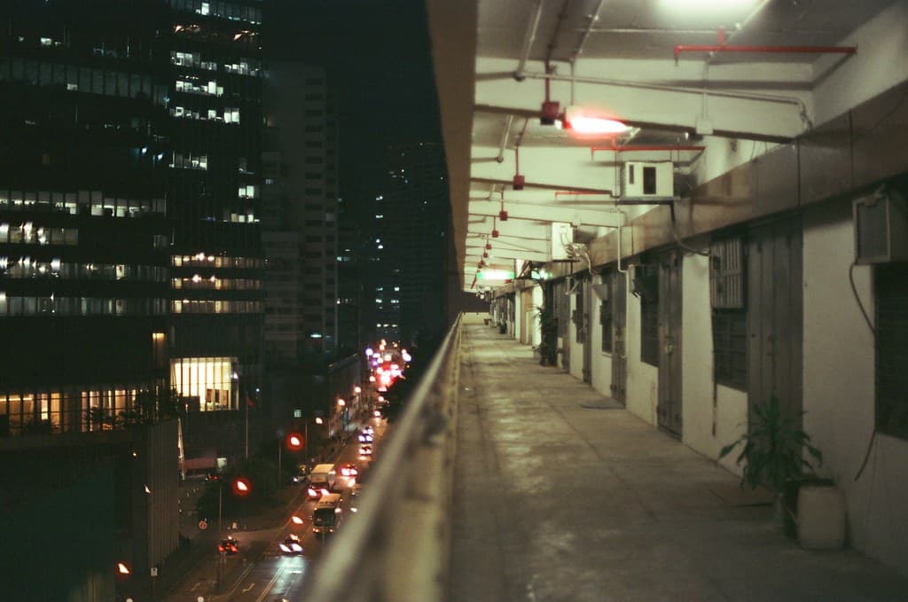 Balcony in Urban City