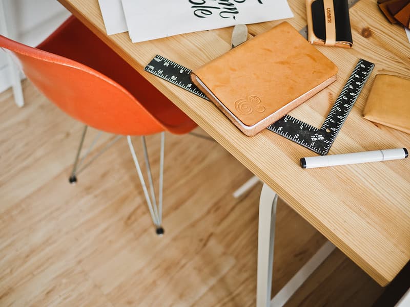 Drawing Tools on Desk