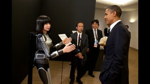 President Barack Obama observes the Cybernetic Human Robot